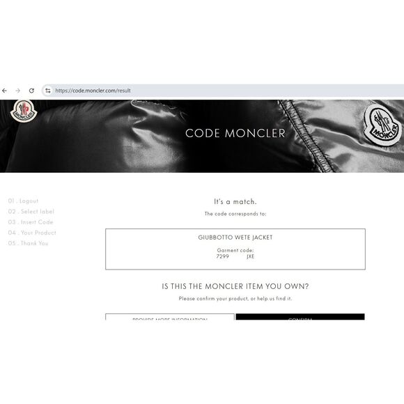 Moncler Women's Black Wete Boxy Hooded Windbreaker Jacket Size 1 - Picture 10 of 10